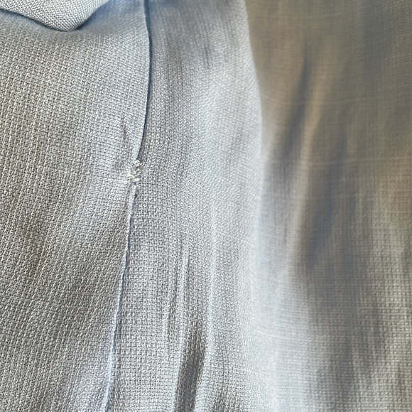 Hello Molly song on the minute blue faux wrap ruffle mini dress size 6 - Picture 10 of 10